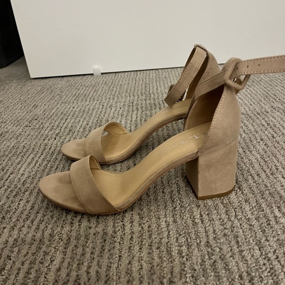 Chinese Laundry Block heels women 8.5 tan - Picture 3 of 8